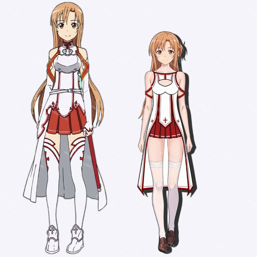 【CONFIRMATION】$3 Deposit = $10 Coupon Yuuki Asuna Cosplay Costume Derivative Swimsuit