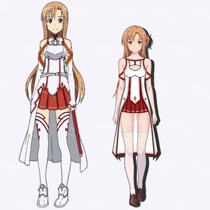 【CONFIRMATION】$3 Deposit = $10 Coupon Yuuki Asuna Cosplay Costume Derivative Swimsuit
