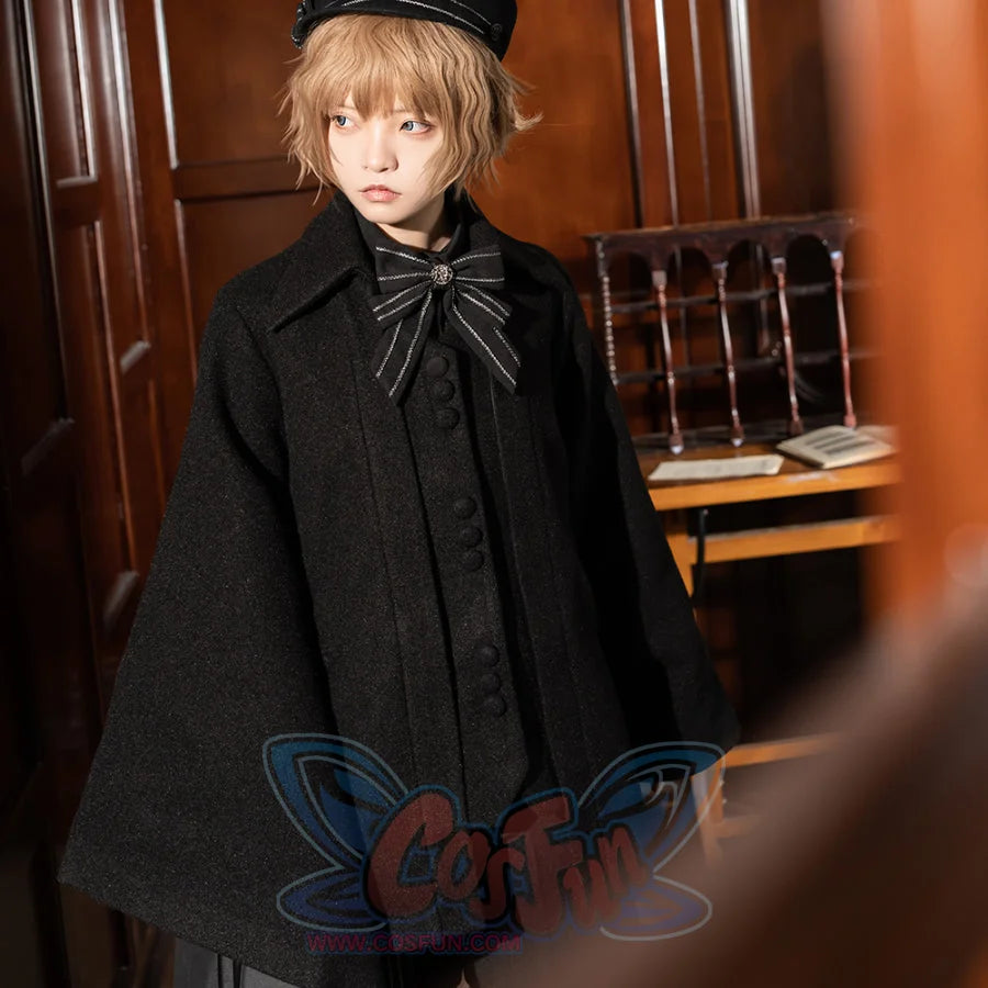 PRE-SALE Original Vintage Loose Prince Autumn Winter Woolen Coat