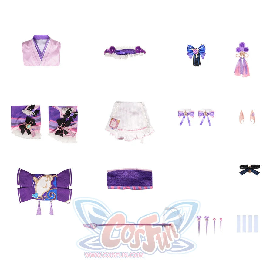 Genshin Impact Yumemizuki Mizuki Cosplay Costume C09332 AA Costumes