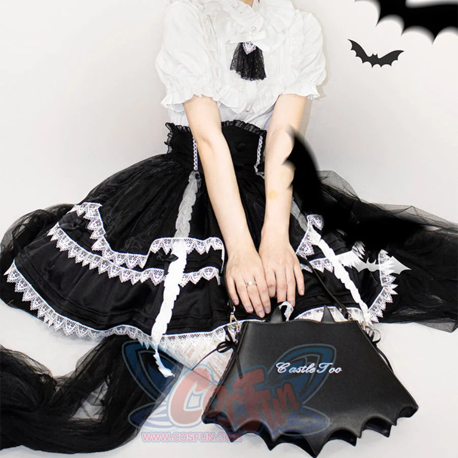 Trapeze Lolita Shoulder Bag Black