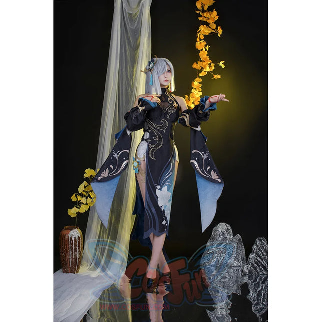 Genshin Impact Shenhe Cosplay Costume C08797 A Costumes