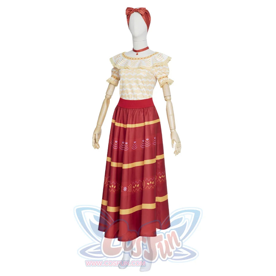 Encanto 2021 Dolores Cosplay Costume N01044 Costumes