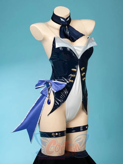 【Free Shipping】Cosfun Original Genshin Impact Furina Derivative Bunny Girl Bodysuit Swimsuit