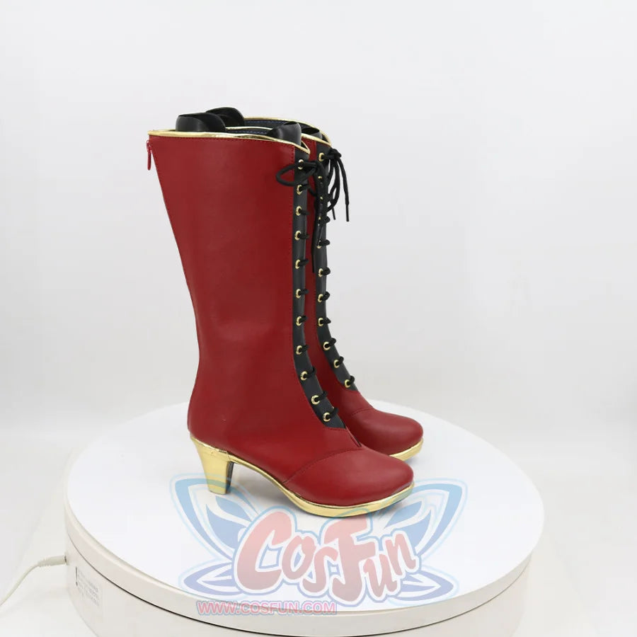 Ensemble Stars! 2 Valkyrie Kagehira Mika Cosplay Shoes C07896 &amp; Boots