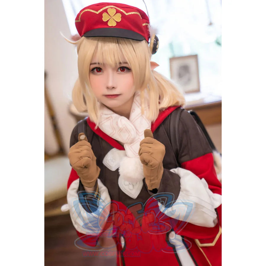 Game Genshin Impact Klee Cosplay Costume C02886 Aaa Ready To Ship: 2 Business Days / S Costumes