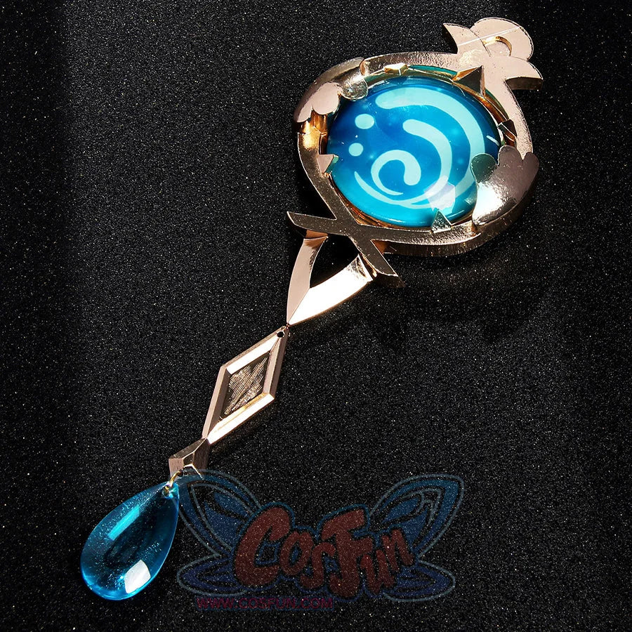 Genshin Impact White Furina Hydro Archon Cosplay Costume C08735 AAA Costumes