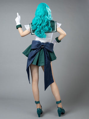 Sailor Super S Film Sailor Neptune Michiru Kaioh Michell Cosplay Costumes mp001404
