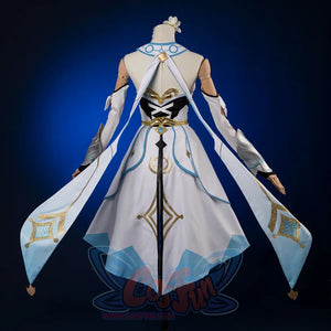 Game Genshin Impact Traveler Lumine Cosplay Costume C02895 Aaa Costumes