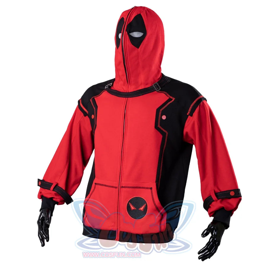 Deadpool zipper hoodie online