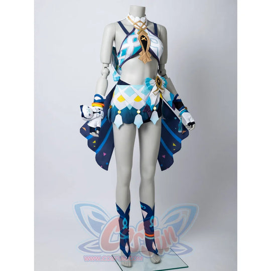 Genshin Impact Mualani Cosplay Costume C09176 B Costumes