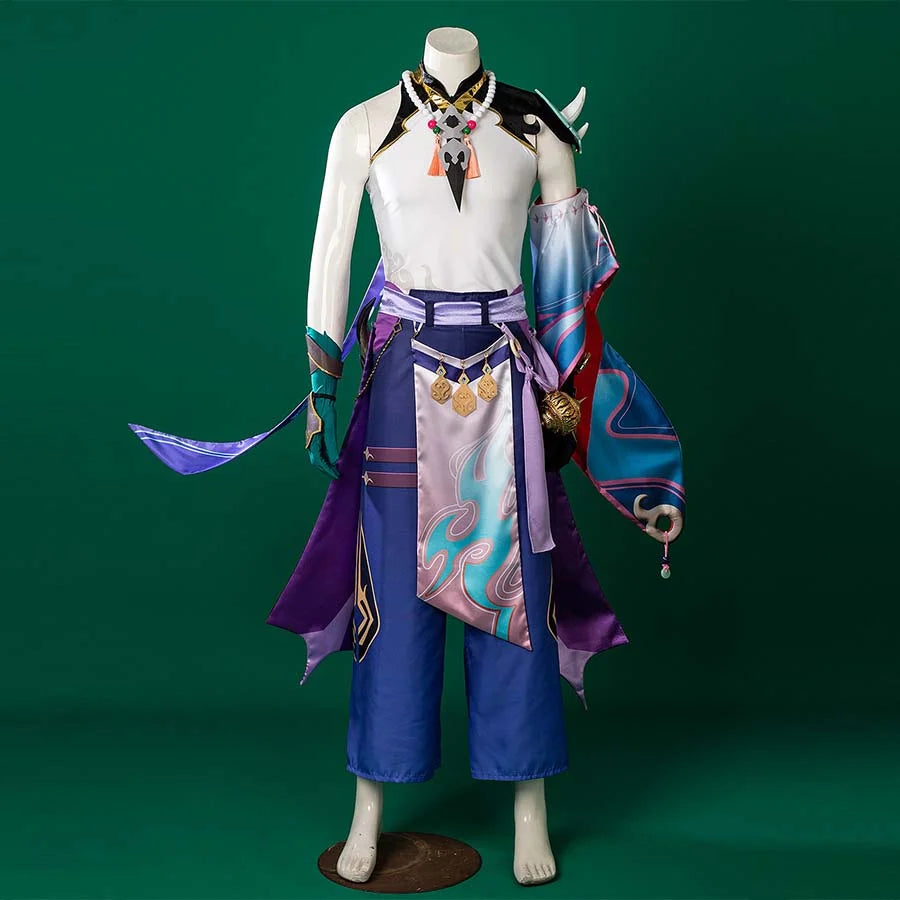Genshin Impact Xiao Cosplay Costume N00269 AA Costumes
