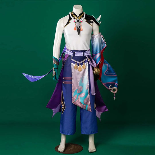 Genshin Impact Xiao Cosplay Costume N00269 AA Costumes