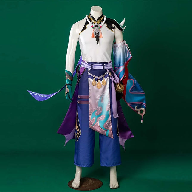 Genshin Impact Xiao Cosplay Costume N00269 AA Costumes
