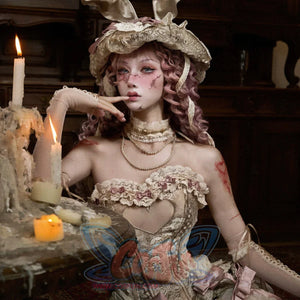 Rococo Duchess Fishbone Corset Rococo Waist Cincher Top