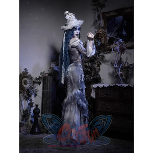 Gothic Butterfly Tie-Dye Off-Shoulder Top