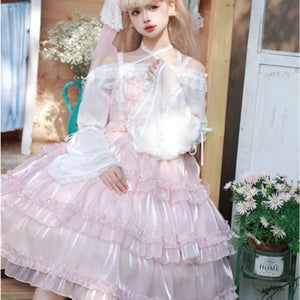 Lovely Lolita Three-layered Cake Slip Dress S22827