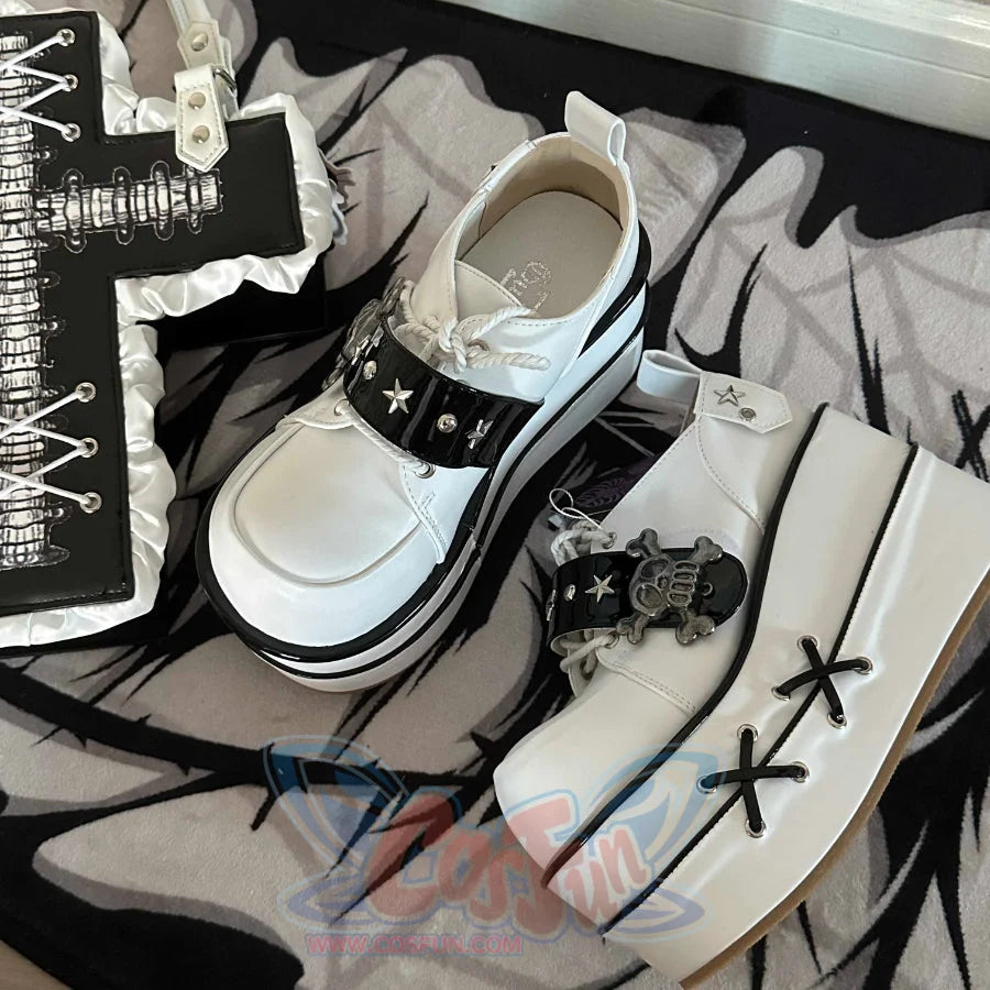 Original Cool Lolita Round Toe Thick Soled Shoes S22645