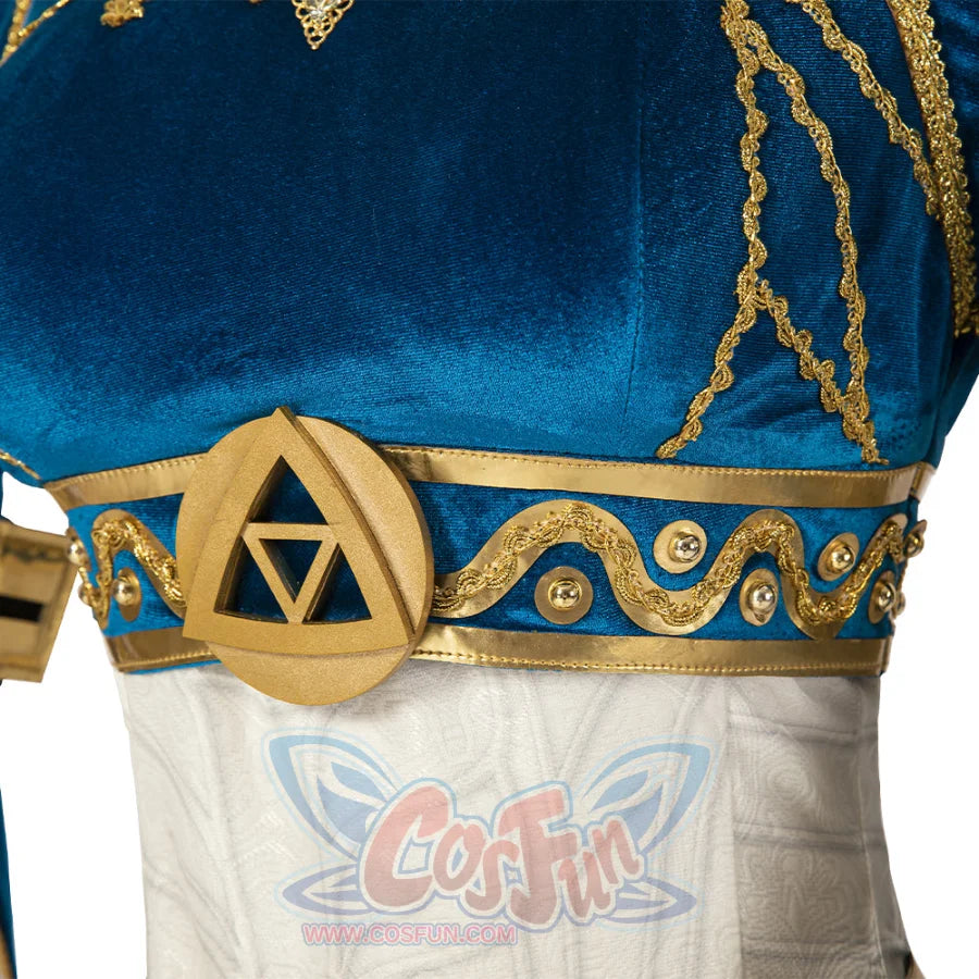 The Legend of Zelda: Breath of the Wild Princess Zelda Dress Cosplay Costumes - cosfun The Legend of Zelda: Breath of the Wild Princess Zelda Dress Cosplay Costumes - cosfun