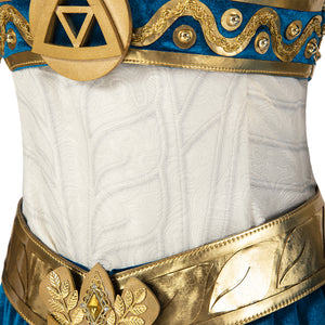 The Legend of Zelda: Breath of the Wild Princess Zelda Dress Cosplay Costumes C09024