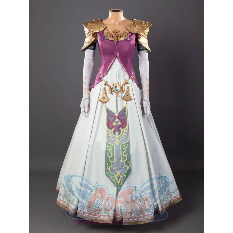 The Legend Of Zelda: Twilight Princess Zelda Cosplay Costumes Dress Mp005257 Xxs / Made To Order