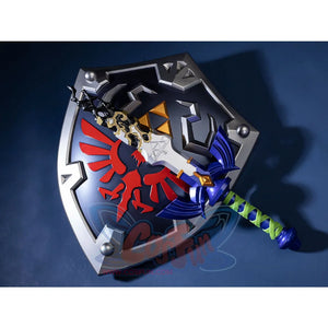 The Legend Of Zelda: Tears The Kingdom Link Hylian Shield+Master Sword Cosplay Props C08370 &