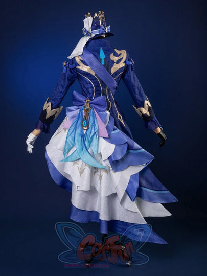 Genshin Impact White Furina Hydro Archon Cosplay Costume C08735 AAA Costumes