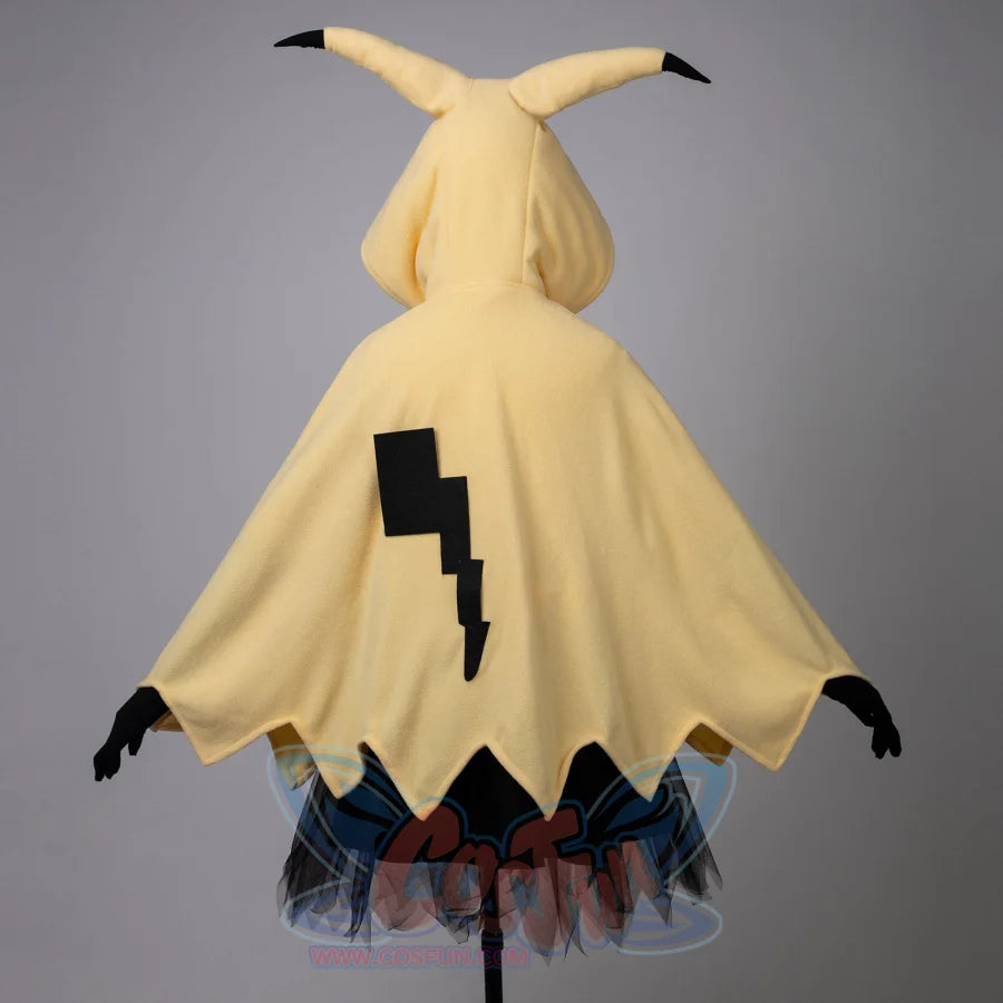 Cute Electric Critter Yellow Grunge Cosplay Cape FY0161 Sweatshirt