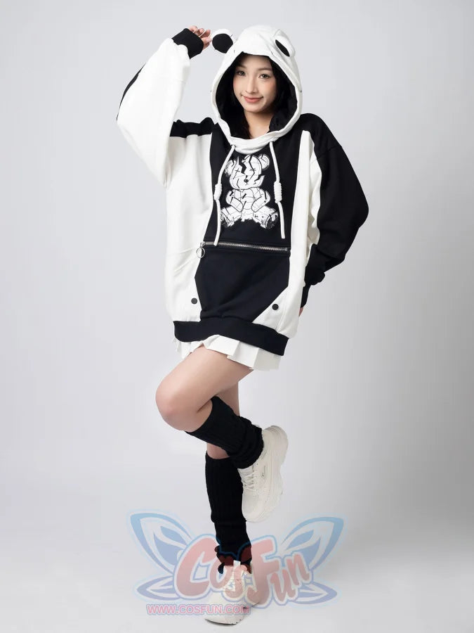 Cosfun Original Savage Bear Cosplay Hoodie A00002 Sweatshirt