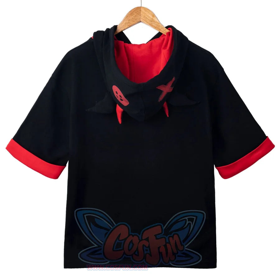 【PRE-SALE】COSFUN Original Little Demon Cosplay Short Sleeve Hooded Sweatshirt A00015 Sweatshirt