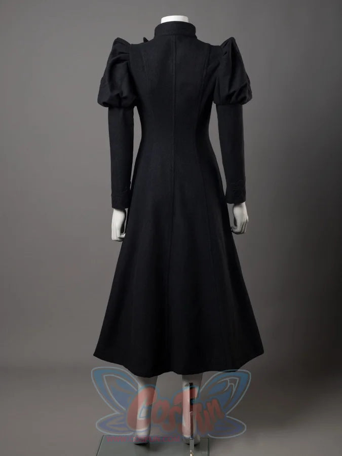 【PARTIALLY READY TO SHIP】Movie Green Witch Cosplay Costume Black Retro Court BST0106, Made TO Order / S 【PARTIALLY READY TO SHIP】Movie Green Witch Cosplay Costume Black Retro Court BST0106, Made TO Order / S