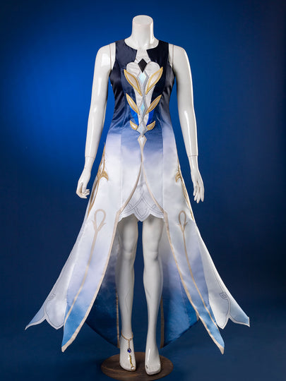 Genshin Impact God of Justice Focalors Hydro Archon Cosplay Costume C08789  A