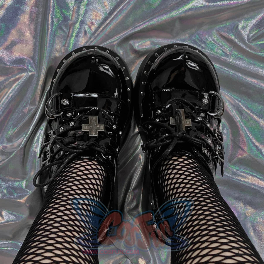 Original Spice Girl Punk Lolita Thick Soled Shoes - cosfun