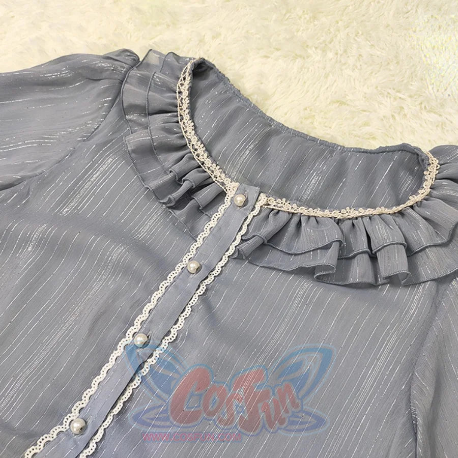 Elegant Lolita Lace Long Sleeve Sunscreen Shirt - cosfun