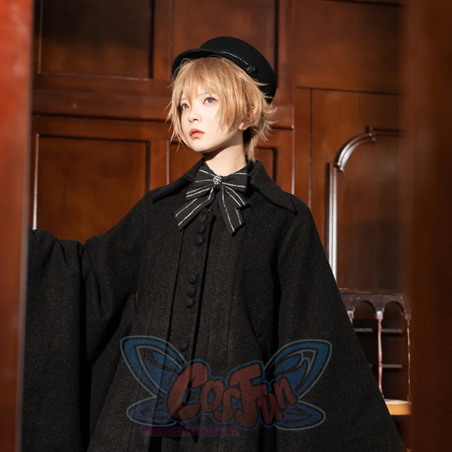 PRE-SALE Original Lolita Bowknot Brooch Accessory S22618 Black