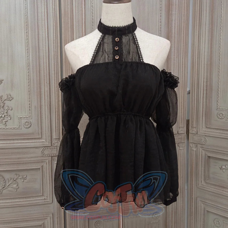 Egypt Style Lolita Thin Neck Shirt - cosfun