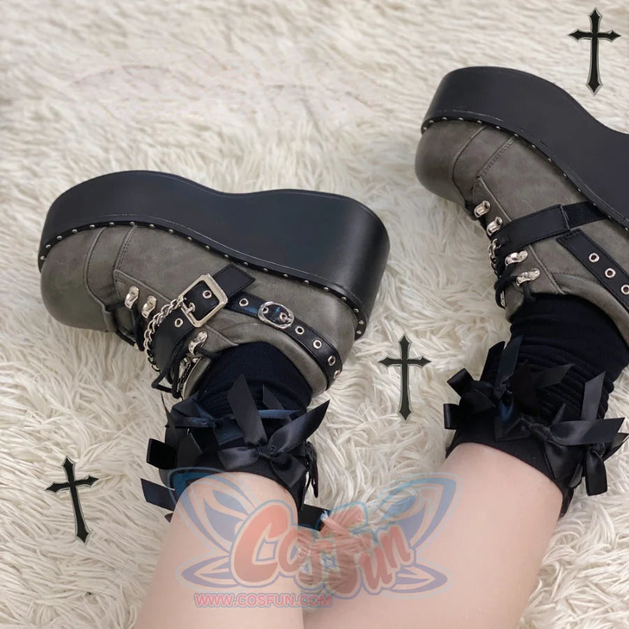 Original Spice Girl Sweet and Cool Lolita Thick Soled Shoes