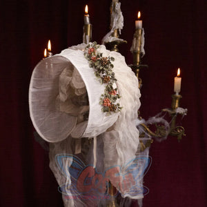 Rococo Duchess Summer Elegant Bunny Ear Dome Hat