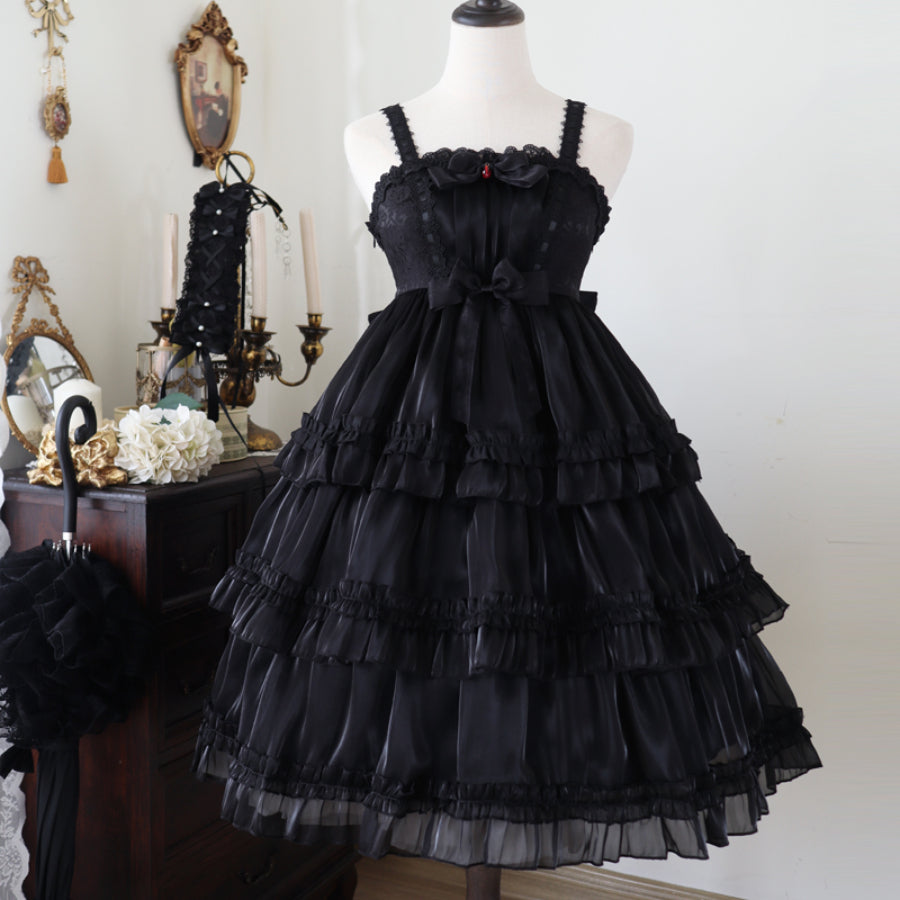 Lovely Lolita Three-layered Cake Slip Dress S22827