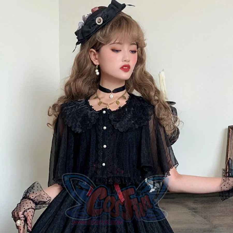 Elegant and Vintage Lolita Smock