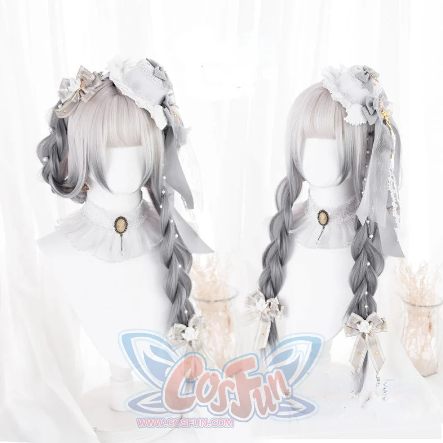 Gradual Change Long Straight Hair Lolita Wig S22323