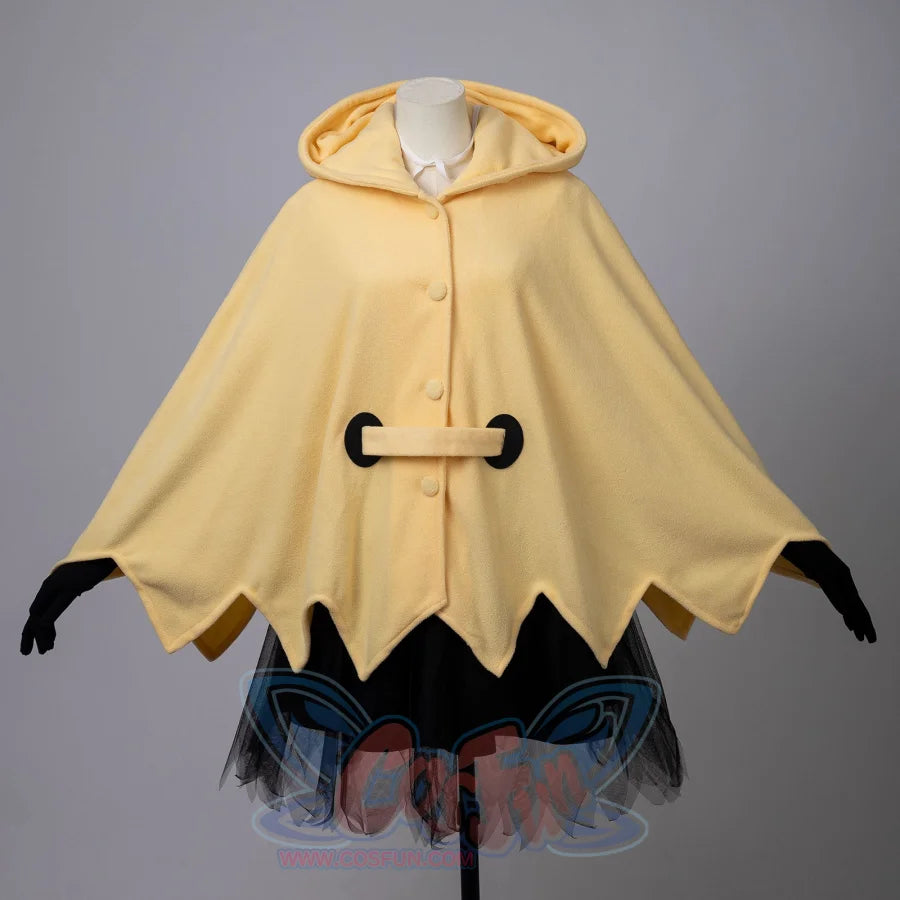 Cute Electric Critter Yellow Grunge Cosplay Cape FY0161 Sweatshirt