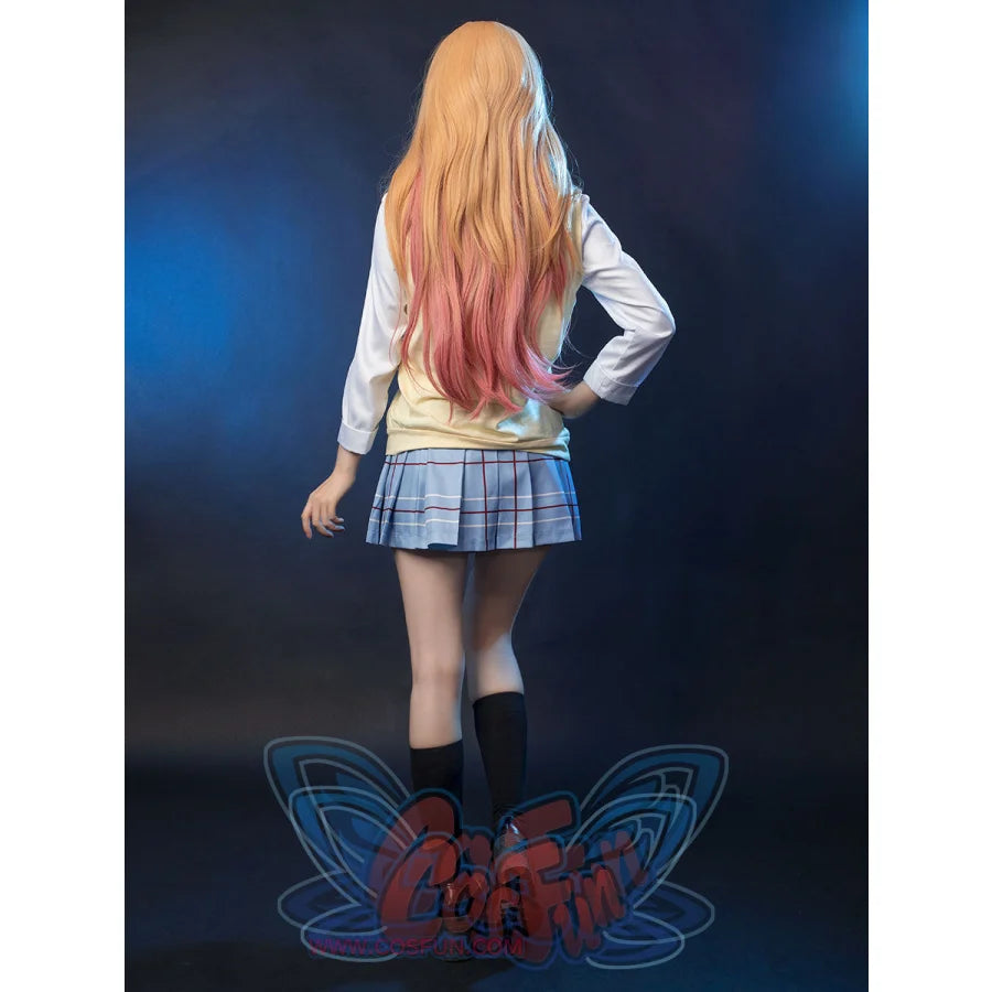 My Dress-Up Darling Kitagawa Marin Uniform And Vest Cosplay Costume C01104 Costumes