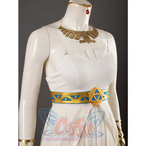 The Legend Of Zelda: Breath The Wild Princess Zelda Dress Cosplay Costumes C08294