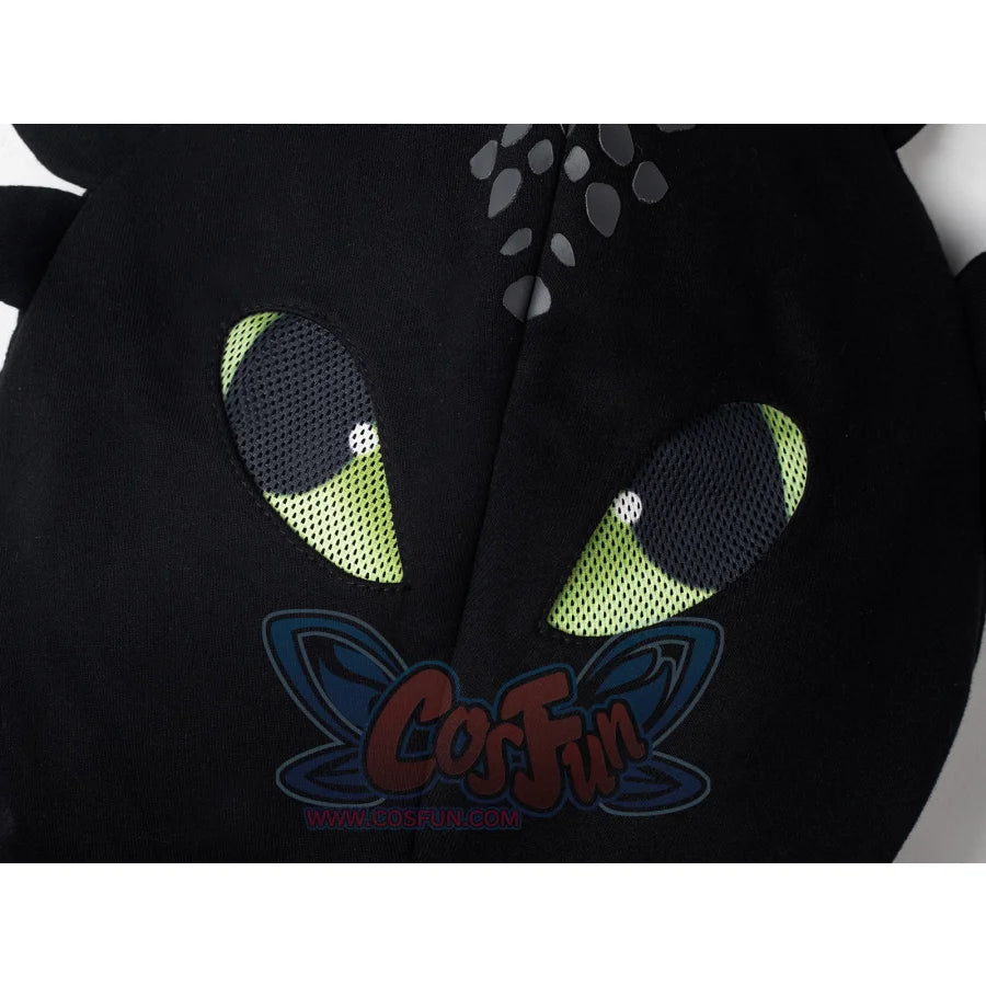 【PRE-SALE】COSFUN Original Night Fury Cosplay Full Zip Hoodie A00013 Sweatshirt