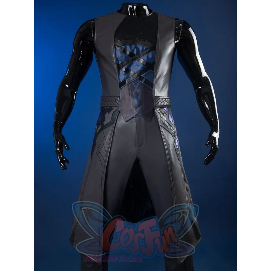 Genshin Impact Fatui Harbinger The Captain Il Capitano Cosplay Costume C09227 AAA Costumes