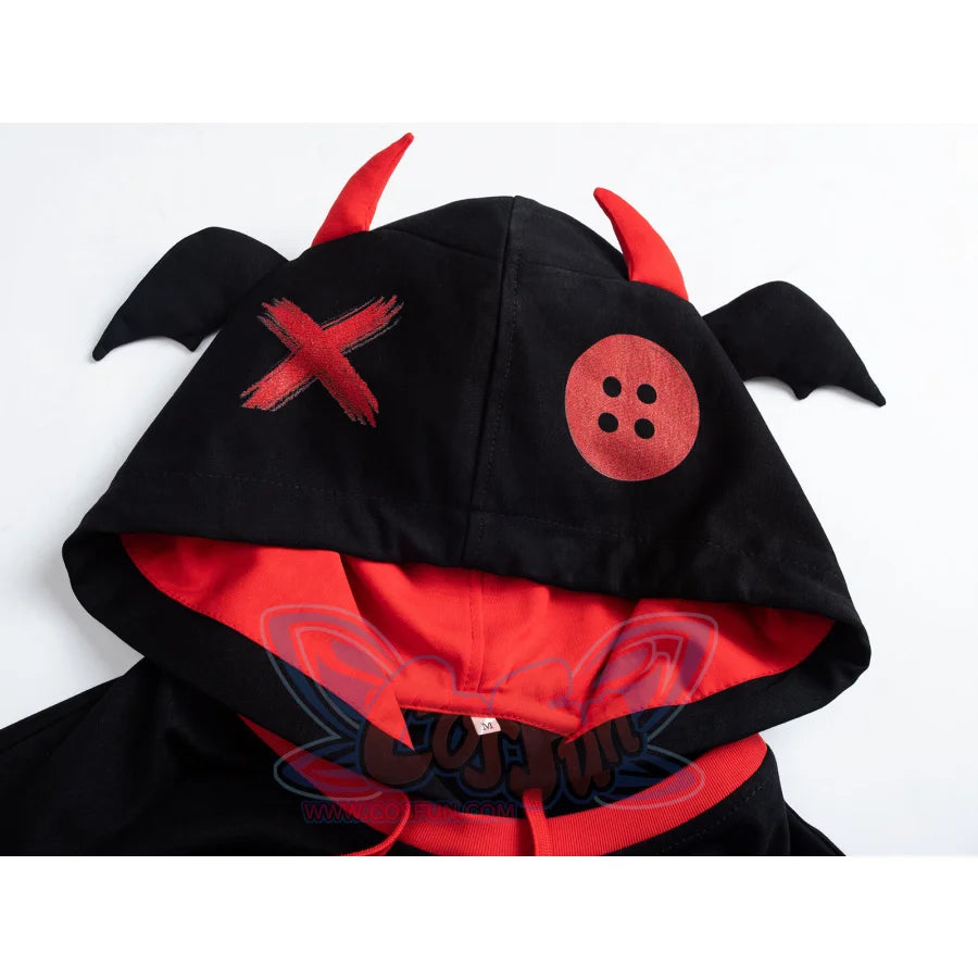 【PRE-SALE】COSFUN Original Little Demon Cosplay Short Sleeve Hooded Sweatshirt A00015 Sweatshirt
