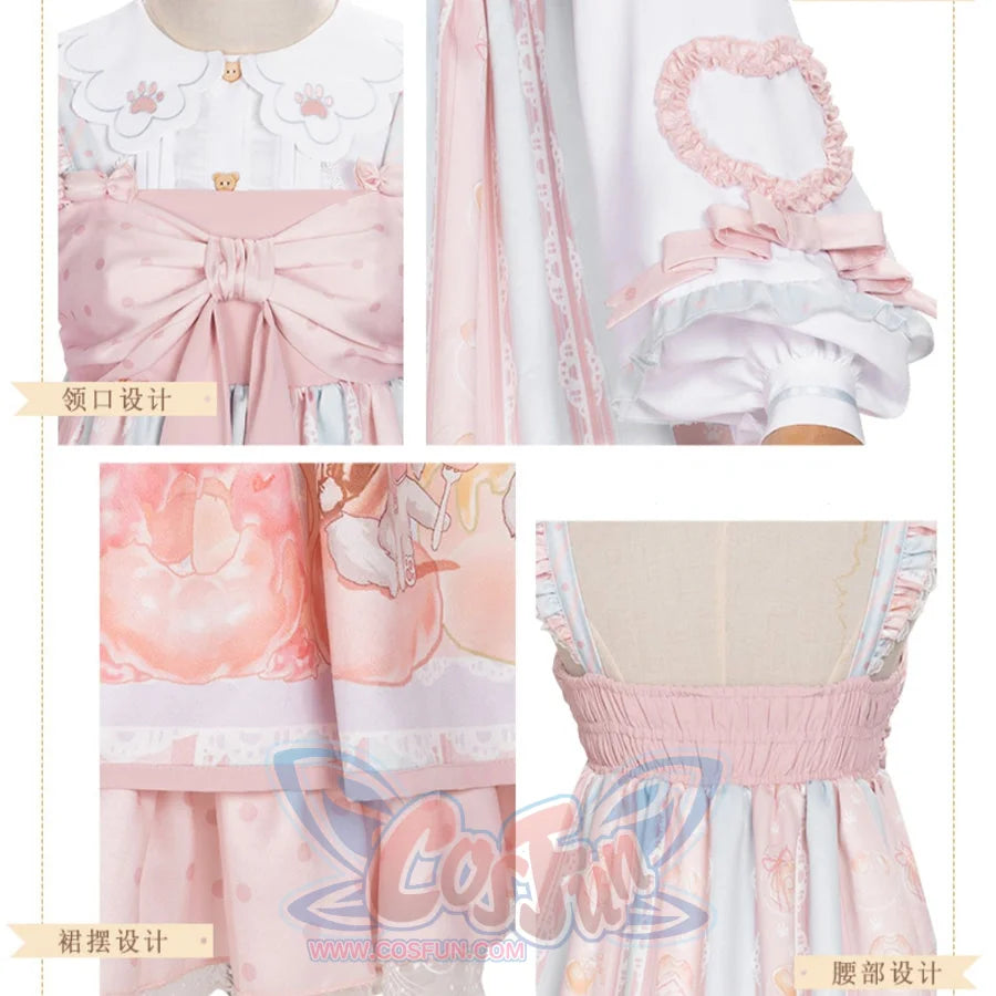 Sweet Daily Lolita Princess Jumper Skirt Sets