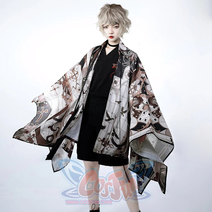 Summer Vintage Printed Loose and Thin Cardigan