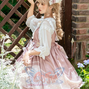 Lovely Dot Princess Lolita Bud Jumper Skirt - cosfun
